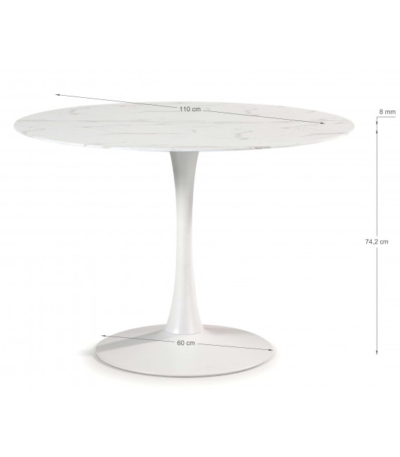 Mesa de comedor redonda mdmhogar