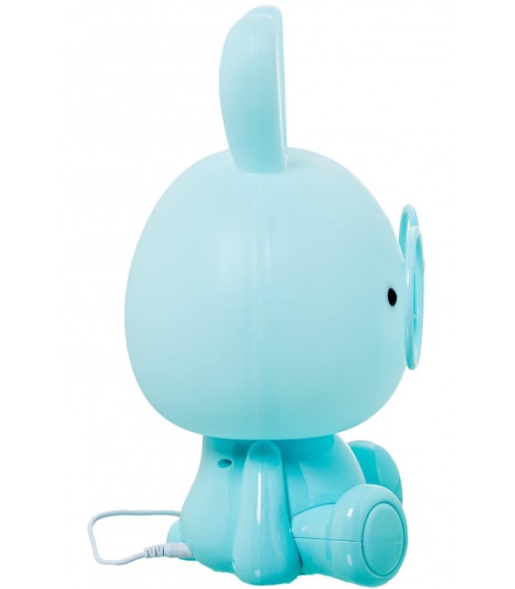 Lámpara de sobremesa conejo color azul mdmhogar