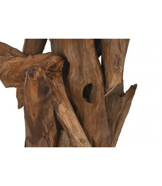 Lámpara de pie madera de teca mdmhogar