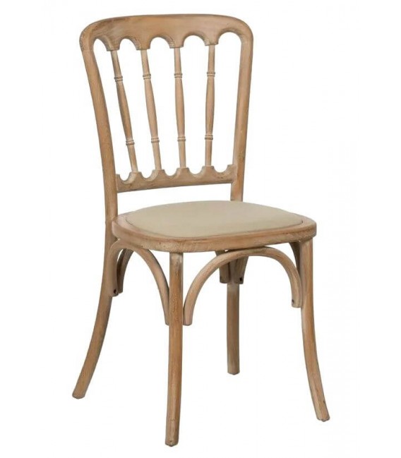 Silla de comedor cómoda madera mdmhogar