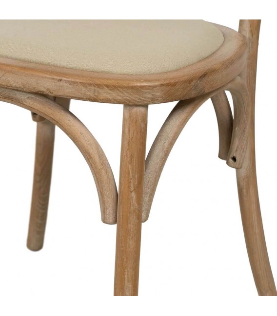 Silla de comedor cómoda madera mdmhogar