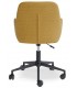 Silla de oficina moderna y funcional color mostaza mdmhogar