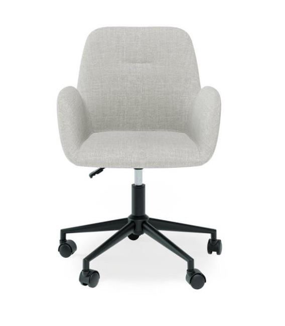 Silla de oficina en color gris moderna y funcional mdmhogar