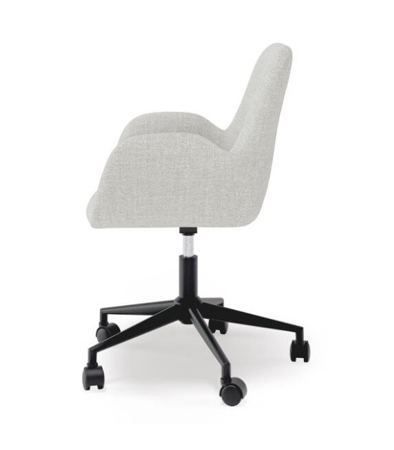 Silla de oficina en color gris moderna y funcional mdmhogar