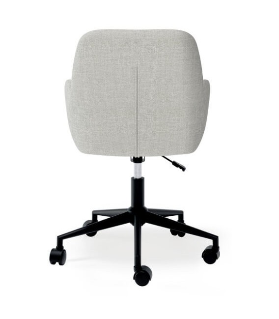 Silla de oficina en color gris moderna y funcional mdmhogar