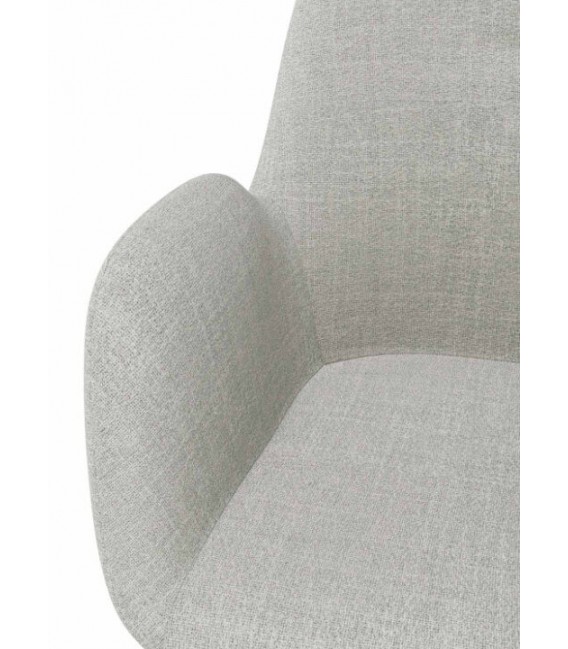 Silla de oficina en color gris moderna y funcional mdmhogar