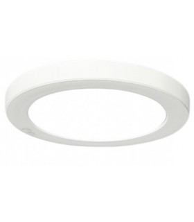 Plafón realizado en metal y metacrilato blanco mdmhogar