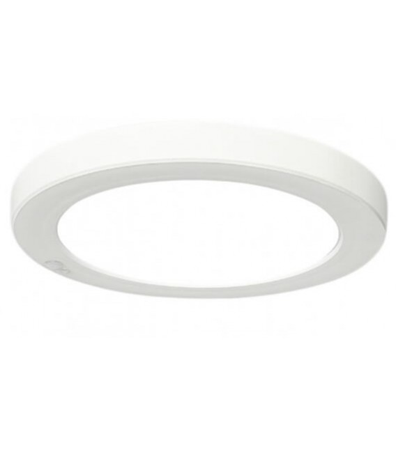 Plafón realizado en metal y metacrilato blanco mdmhogar