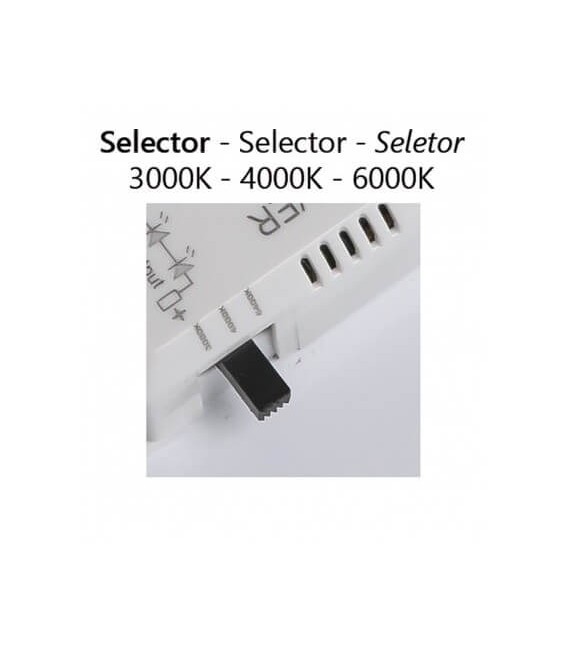 Plafón metal y acrílico blanco y plata mdmhogar