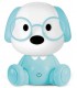 Lámpara de sobremesa motivo de perrito azul mdmhogar