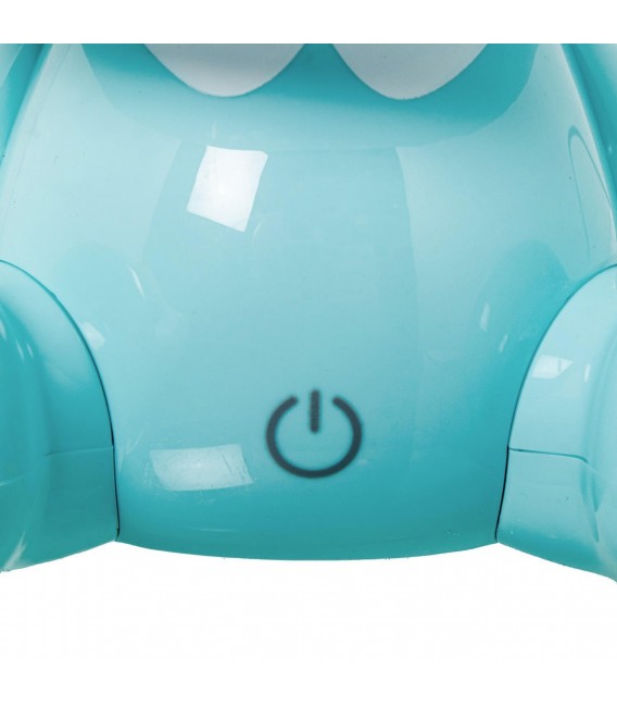 Lámpara de sobremesa motivo de perrito azul mdmhogar