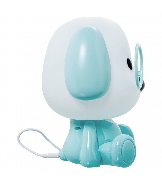 Lámpara de sobremesa motivo de perrito azul mdmhogar