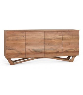 Aparador de 4 puertas fabricado en madera maciza