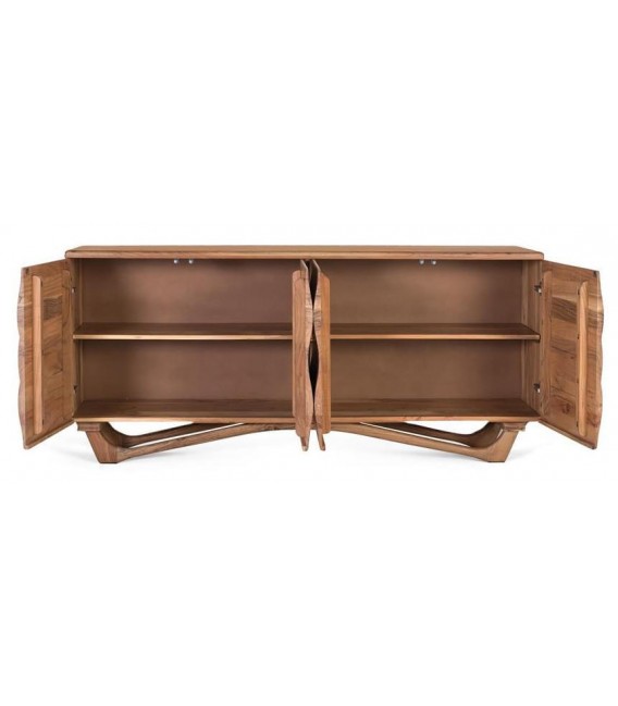 Aparador de 4 puertas fabricado en madera maciza