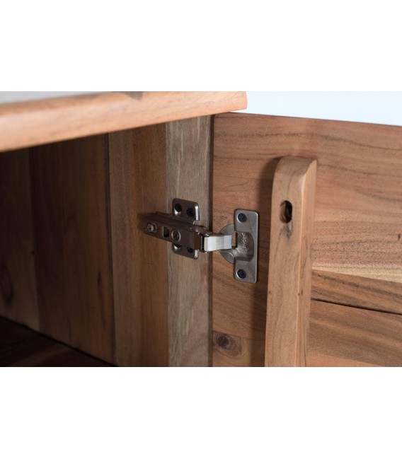 Aparador de 4 puertas fabricado en madera maciza