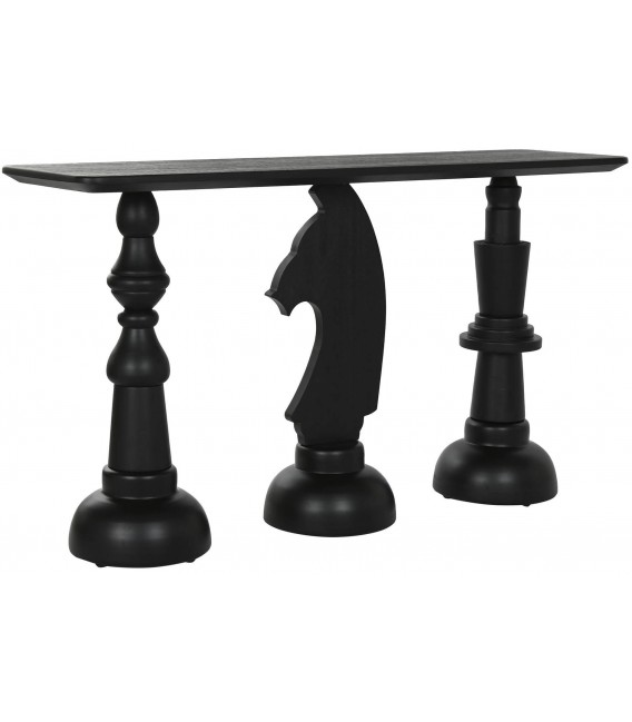 Consola de entrada grande madera mdmhogar