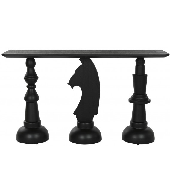 Consola de entrada grande madera mdmhogar