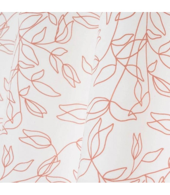 Cortina para barra terciopelo impreso mdmhogar