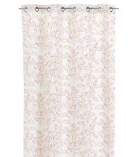 Cortina para barra terciopelo impreso mdmhogar