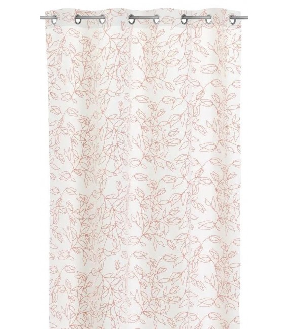 Cortina para barra terciopelo impreso mdmhogar