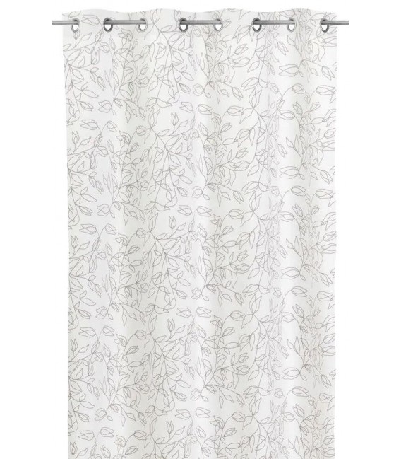 Cortina para barra terciopelo impreso mdmhogar