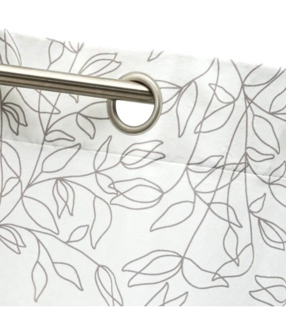 Cortina para barra terciopelo impreso mdmhogar