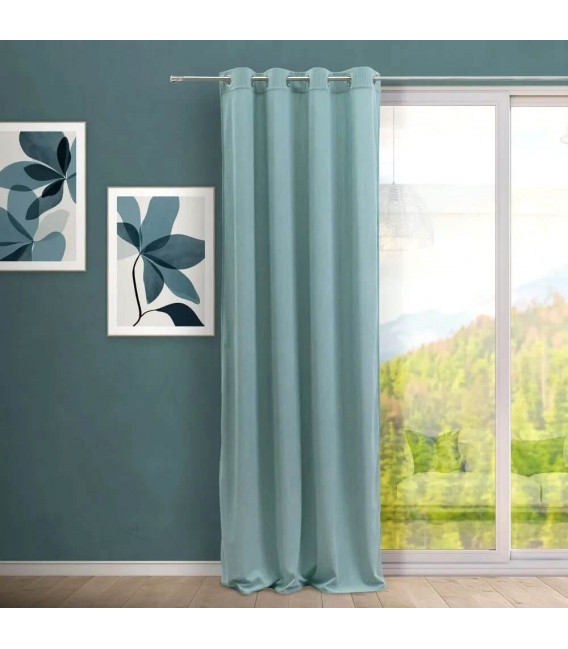 Cortina opaca para barra terciopelo mdmhogar