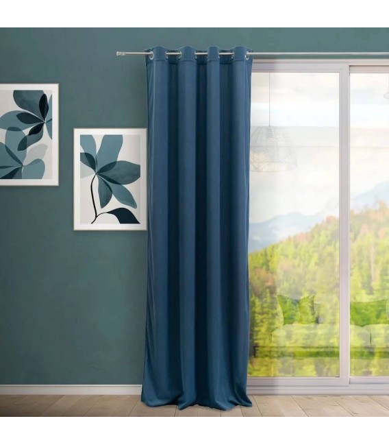 Cortina opaca para barra terciopelo mdmhogar