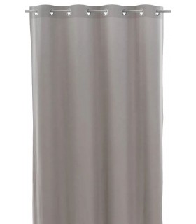 Cortina opaca para barra microfibra mdmhogar