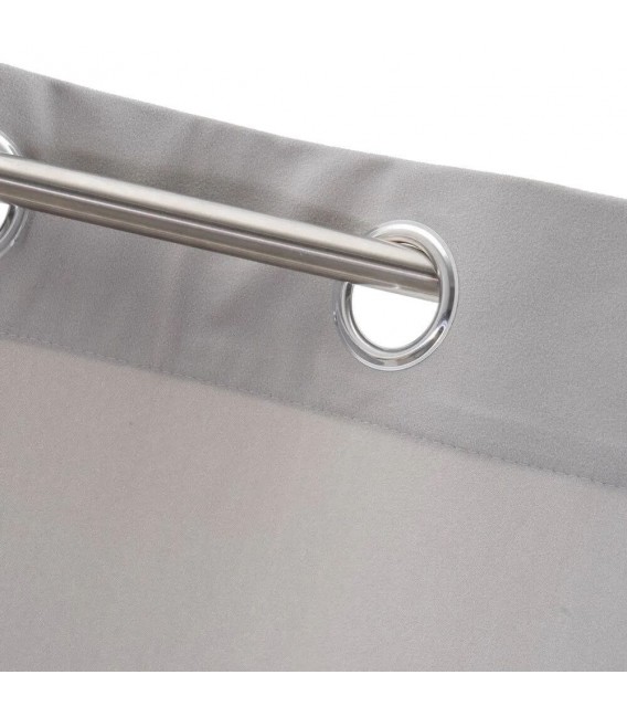 Cortina opaca para barra microfibra mdmhogar