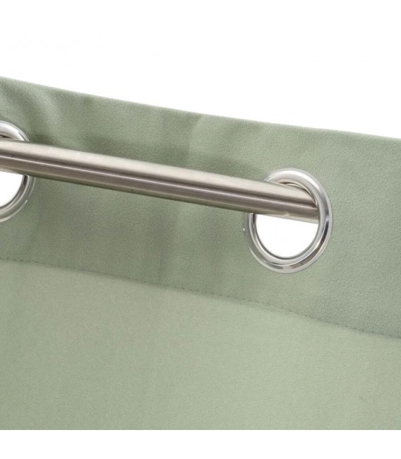 Cortina opaca para barra microfibra mdmhogar