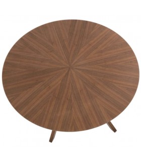 Mesa de comedor redonda pequeña mdmhogar