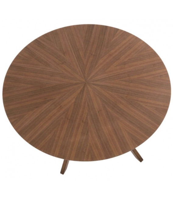 Mesa de comedor redonda pequeña mdmhogar