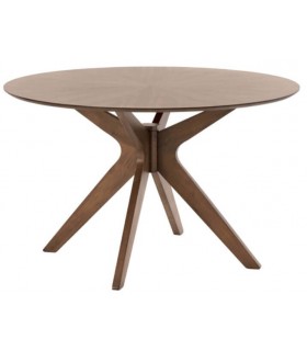 Mesa de comedor redonda pequeña mdmhogar