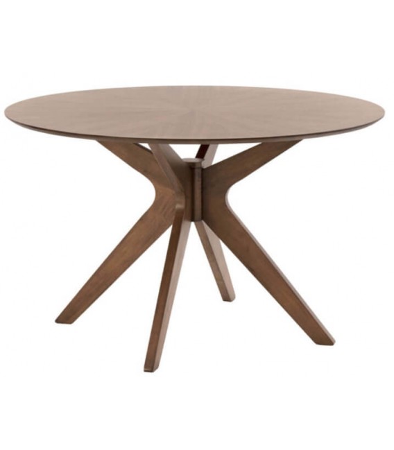 Mesa de comedor redonda pequeña mdmhogar