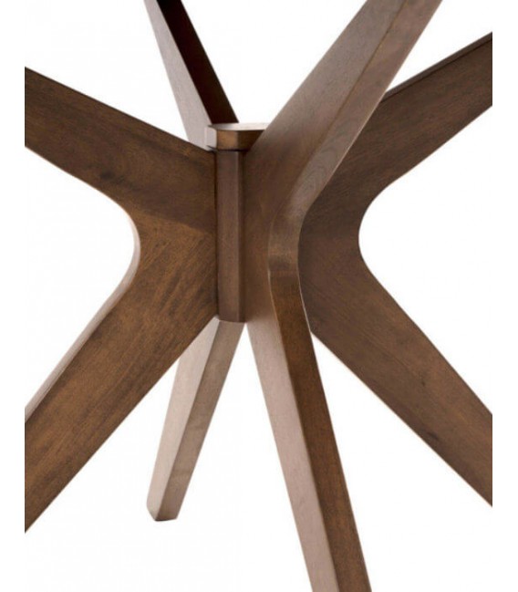 Mesa de comedor redonda pequeña mdmhogar