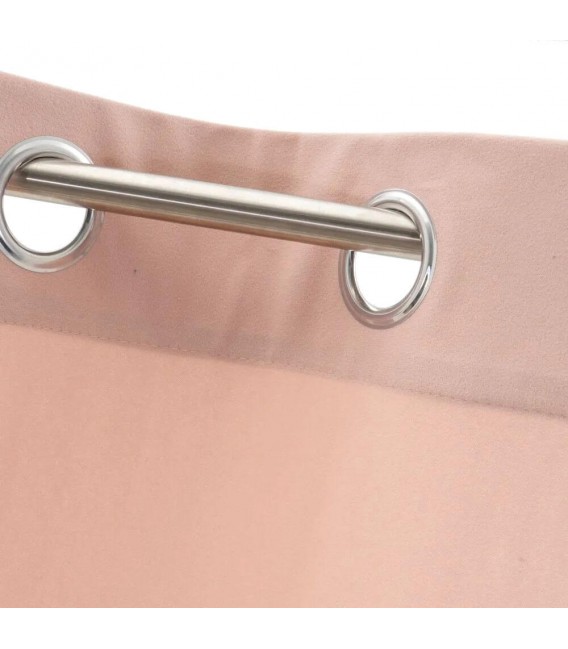 Cortina opaca para barra microfibra mdmhogar