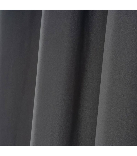 Cortina opaca para barra microfibra mdmhogar