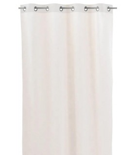 Cortina opaca para barra loneta labrada mdmhogar