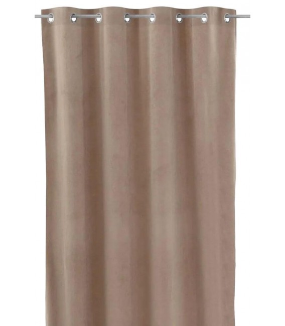 Cortina opaca para barra loneta labrada mdmhogar