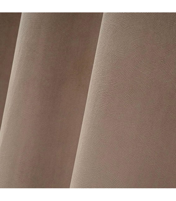 Cortina opaca para barra loneta labrada mdmhogar