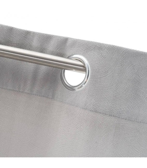 Cortina opaca para barra loneta labrada mdmhogar