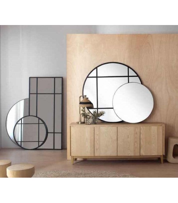 Espejo redondo pequeño de pared mdmhogar