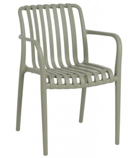 Sillón de comedor cómodo de polipropileno mdmhogar