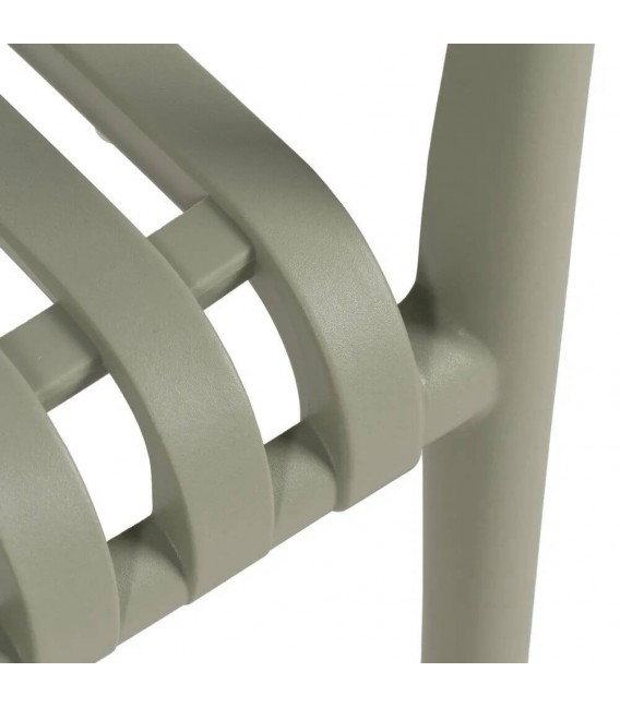 Sillón de comedor cómodo de polipropileno mdmhogar