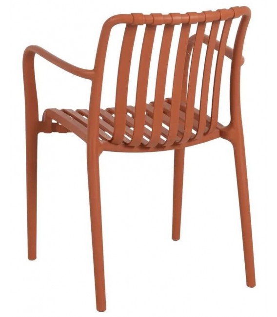 Sillón de comedor cómodo de polipropileno apilable mdmhogar