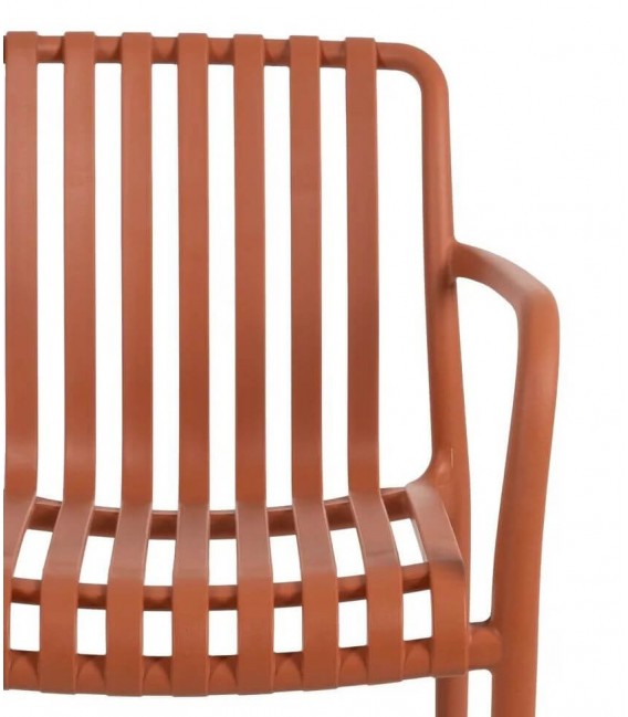 Sillón de comedor cómodo de polipropileno apilable mdmhogar