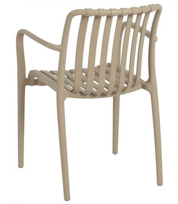 Sillón de comedor cómodo de polipropileno mdmhogar