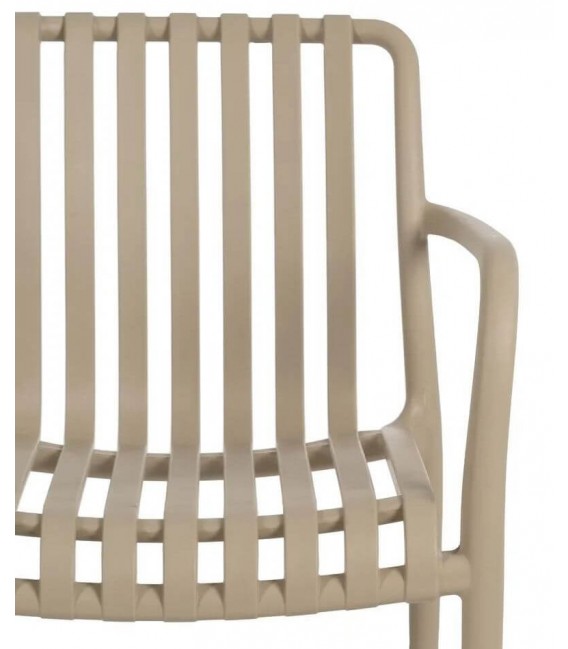 Sillón de comedor cómodo de polipropileno mdmhogar