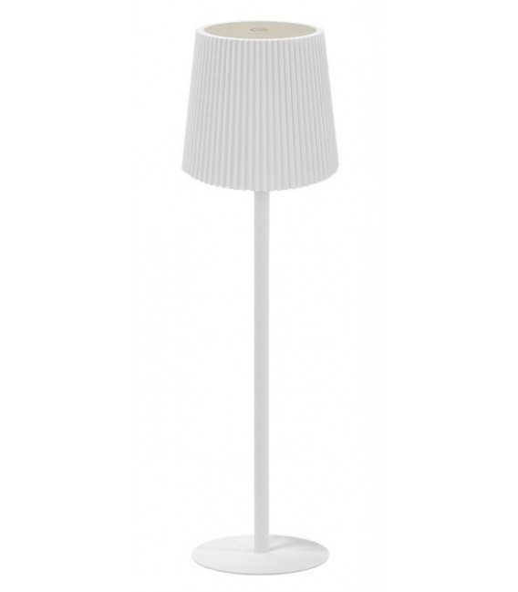 Lámpara de sobremesa o de pie color blanco mdmhogar